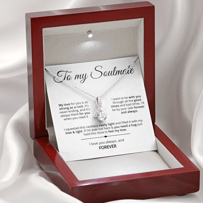 To My Soulmate - Strong As A Rock - Pendant
