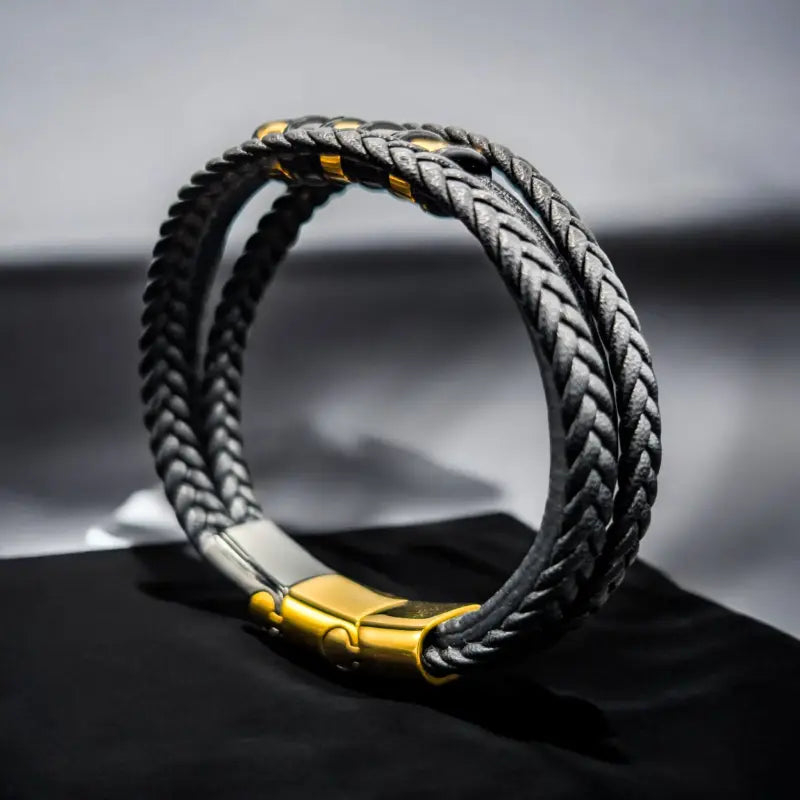 To My Son - Never Alone - Braided Bracelet